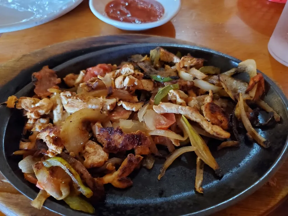 Chicken and Shrimp Fajitas