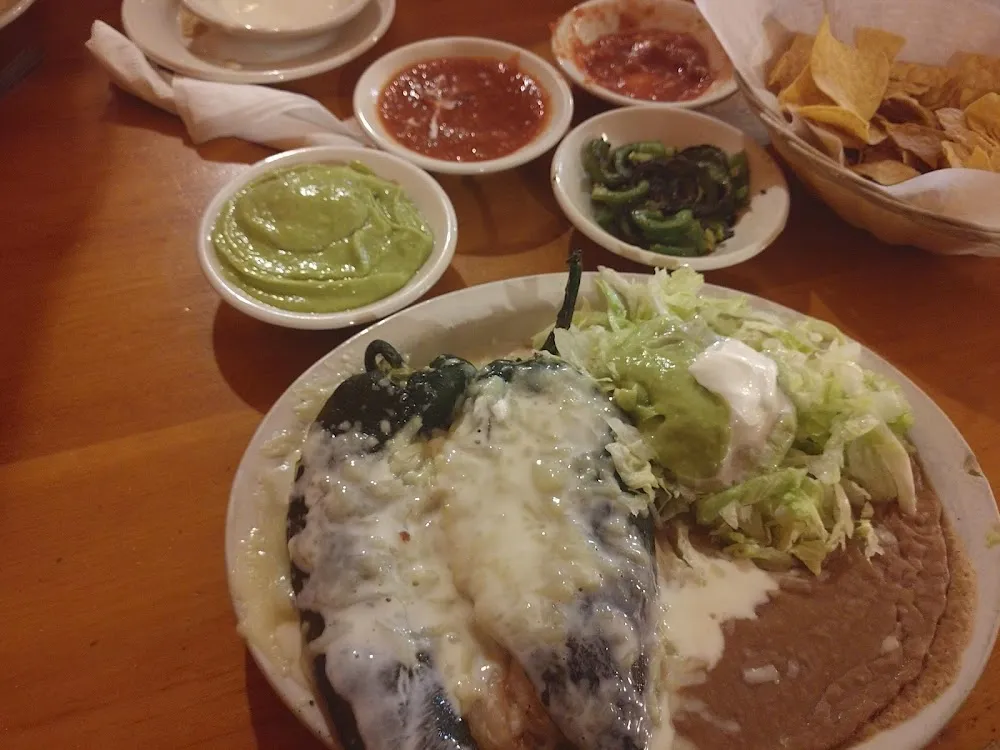 Chile Relleno with Shrimo