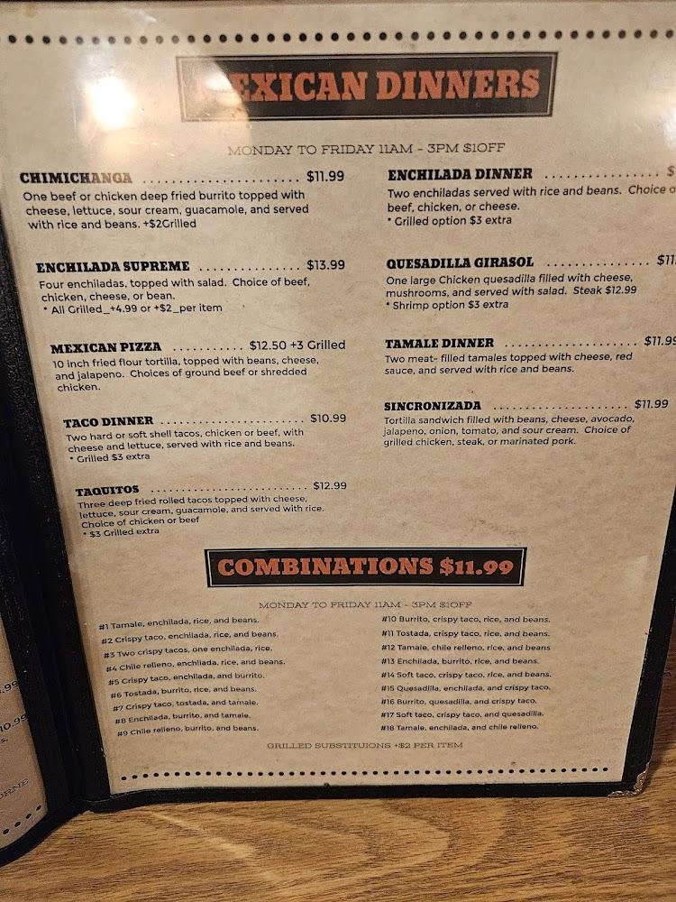 El Girasol Menu image 3