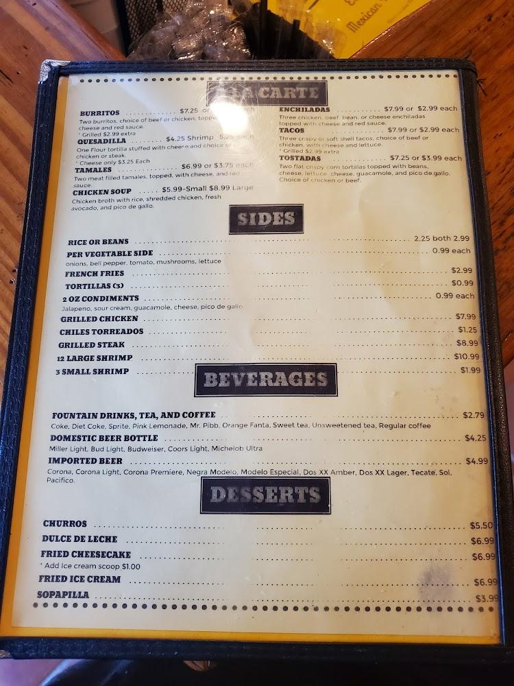 El Girasol Menu image 4